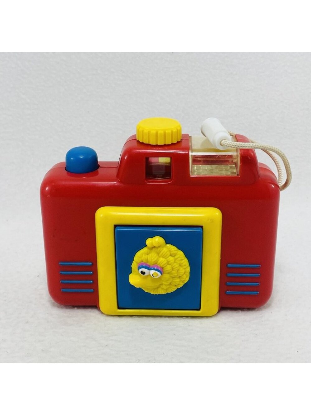 Vintage Illco Toy Camera Sesame Street Big Bird Pop Out Old School Pretend Play